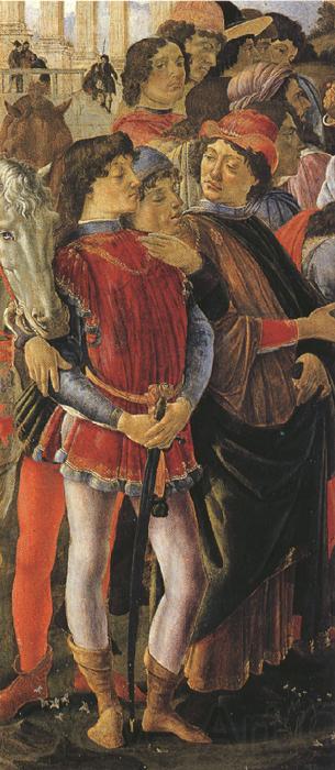 Sandro Botticelli Adoation of the Magi (mk36) France oil painting art